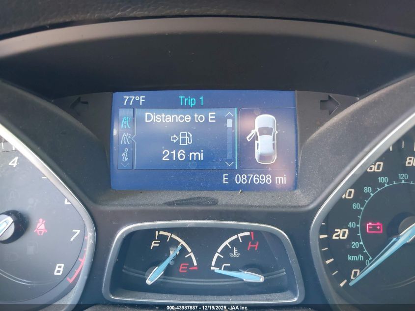 2014 Ford Focus Se VIN: 1FADP3F24EL462029 Lot: 43987887