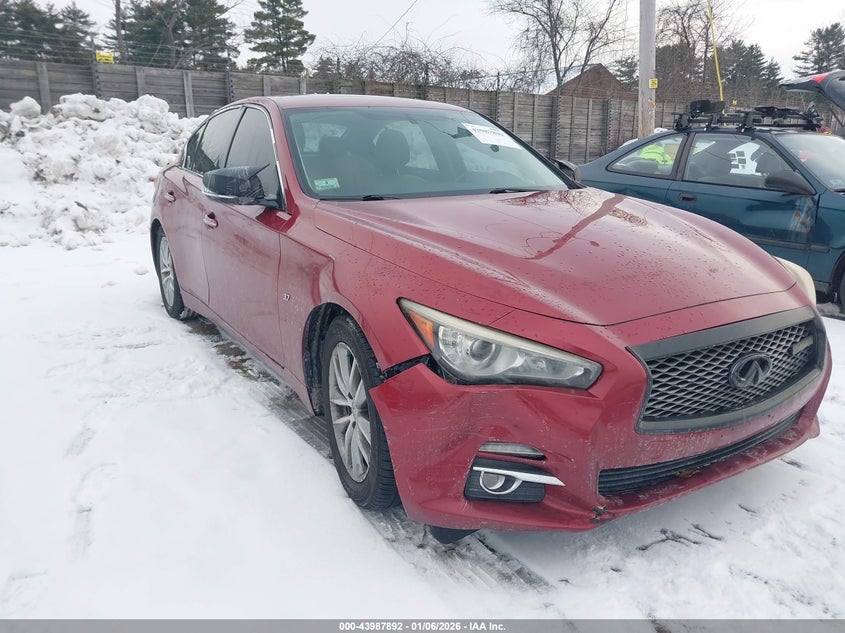2014 Infiniti Q50 Premium VIN: JN1BV7AR4EM681749 Lot: 43987892