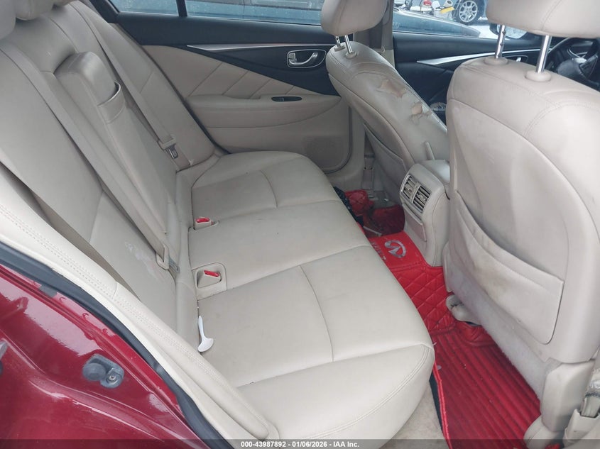 2014 Infiniti Q50 Premium VIN: JN1BV7AR4EM681749 Lot: 43987892