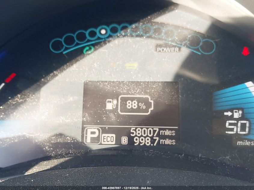 2017 Nissan Leaf S VIN: 1N4BZ0CP7HC310914 Lot: 43987897