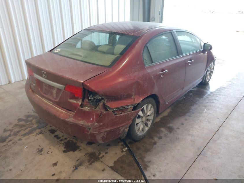 2011 Honda Civic Ex VIN: 2HGFA1F8XBH534309 Lot: 43987934
