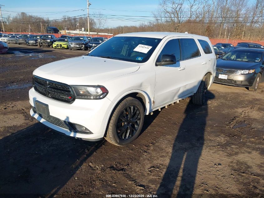 2016 Dodge Durango Sxt VIN: 1C4RDJAG8GC466152 Lot: 43987938