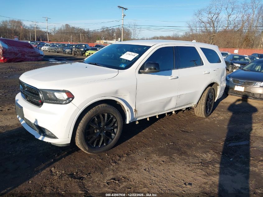 2016 Dodge Durango Sxt VIN: 1C4RDJAG8GC466152 Lot: 43987938