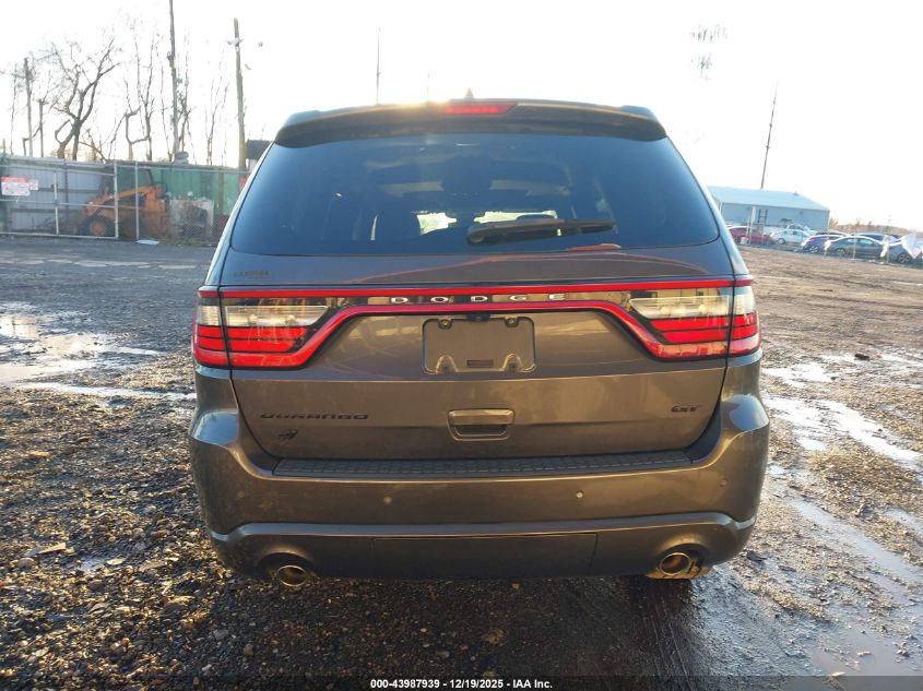 2018 Dodge Durango Gt Awd VIN: 1C4RDJDG4JC385796 Lot: 43987939