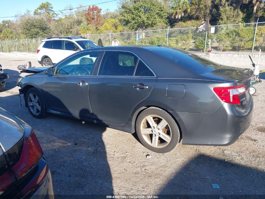 2012 Toyota Camry Se VIN: 4T1BF1FK5CU504025 Lot: 43987950