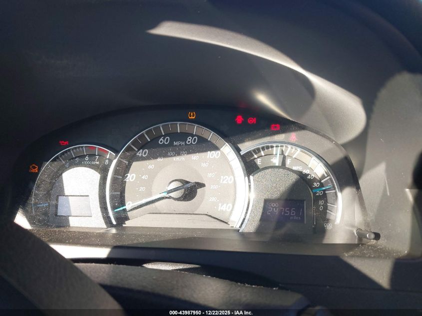 2012 Toyota Camry Se VIN: 4T1BF1FK5CU504025 Lot: 43987950