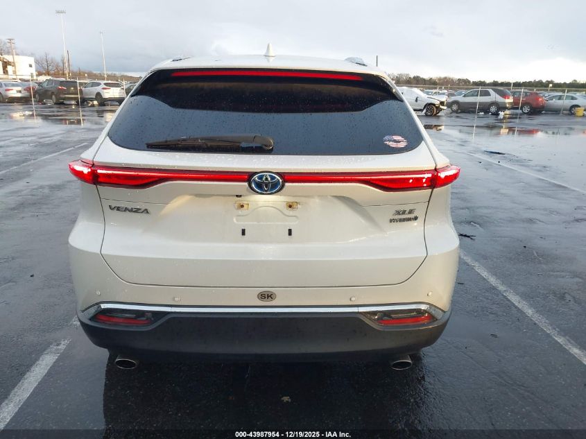 2021 Toyota Venza Xle VIN: JTEAAAAH3MJ077484 Lot: 43987954