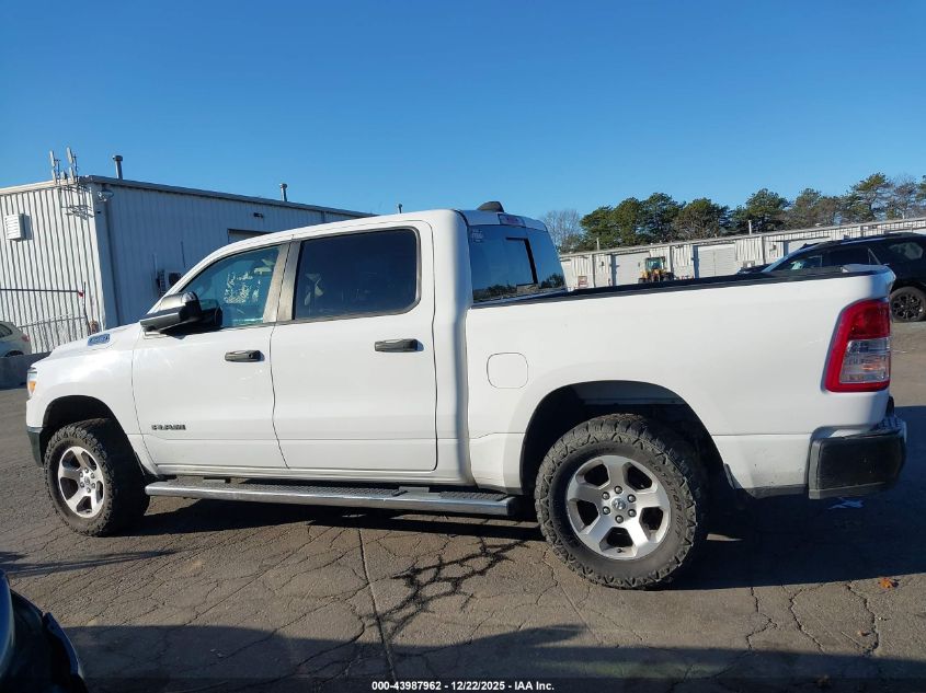 2019 Ram 1500 Tradesman 4X4 5'7 Box VIN: 1C6SRFGT8KN613742 Lot: 43987962