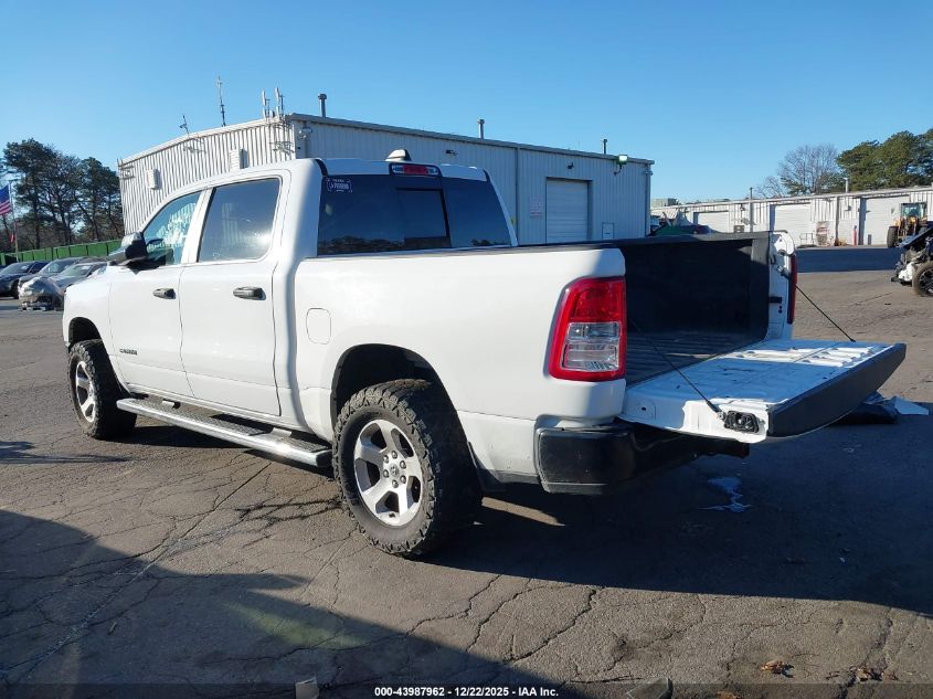 2019 Ram 1500 Tradesman 4X4 5'7 Box VIN: 1C6SRFGT8KN613742 Lot: 43987962