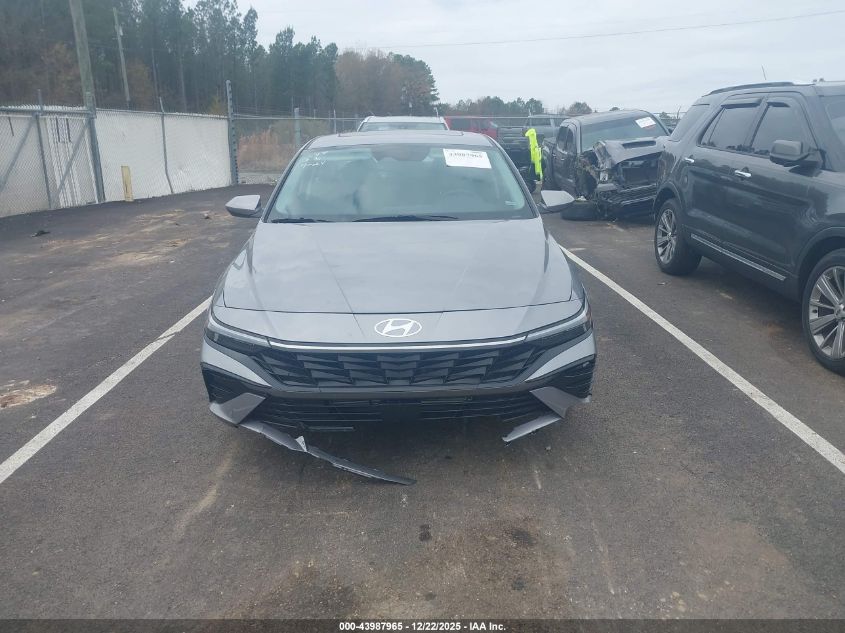 2025 Hyundai Elantra Sel Convenience VIN: KMHLS4DG6SU934189 Lot: 43987965