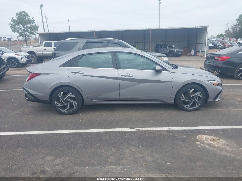 2025 Hyundai Elantra Sel Convenience VIN: KMHLS4DG6SU934189 Lot: 43987965