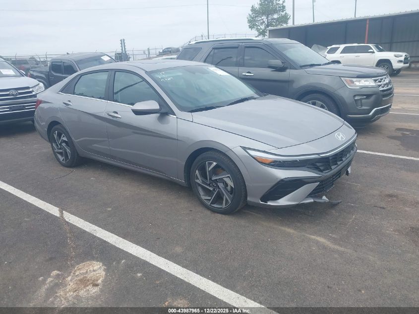 2025 Hyundai Elantra Sel Convenience VIN: KMHLS4DG6SU934189 Lot: 43987965