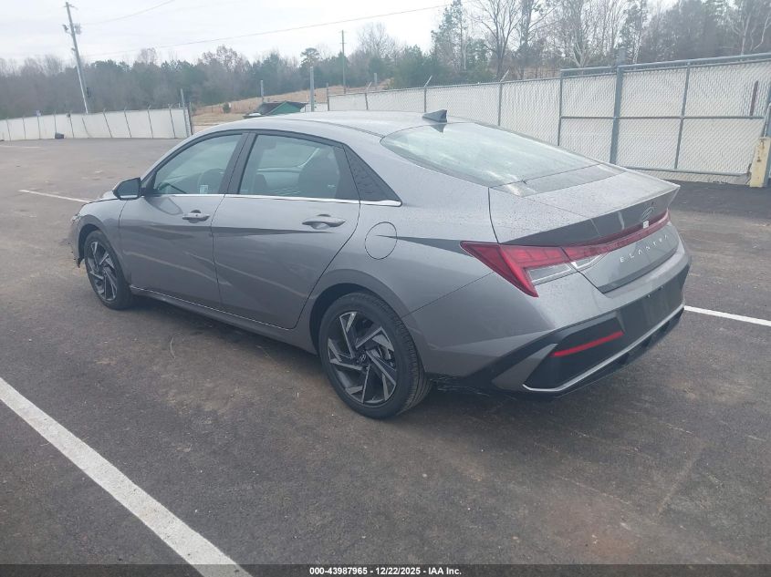 2025 Hyundai Elantra Sel Convenience VIN: KMHLS4DG6SU934189 Lot: 43987965