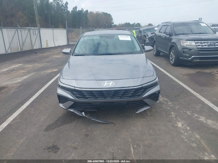 2025 Hyundai Elantra Sel Convenience VIN: KMHLS4DG6SU934189 Lot: 43987965