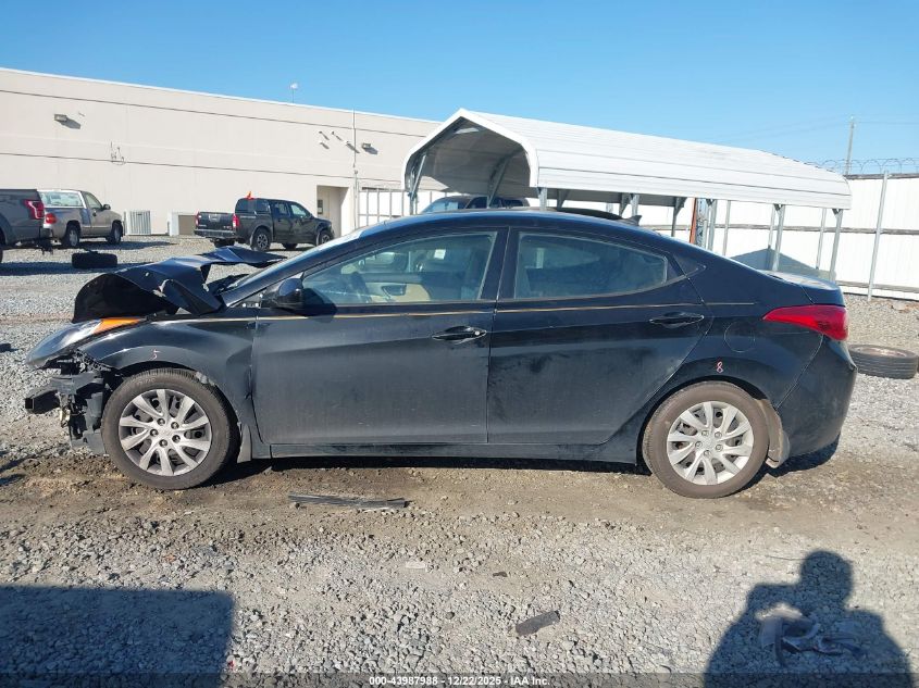 2013 Hyundai Elantra Gls/Limited VIN: 5NPDH4AEXDH219049 Lot: 43987988