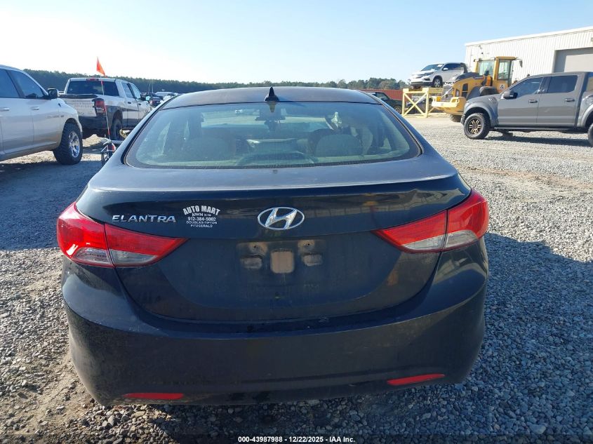 2013 Hyundai Elantra Gls/Limited VIN: 5NPDH4AEXDH219049 Lot: 43987988