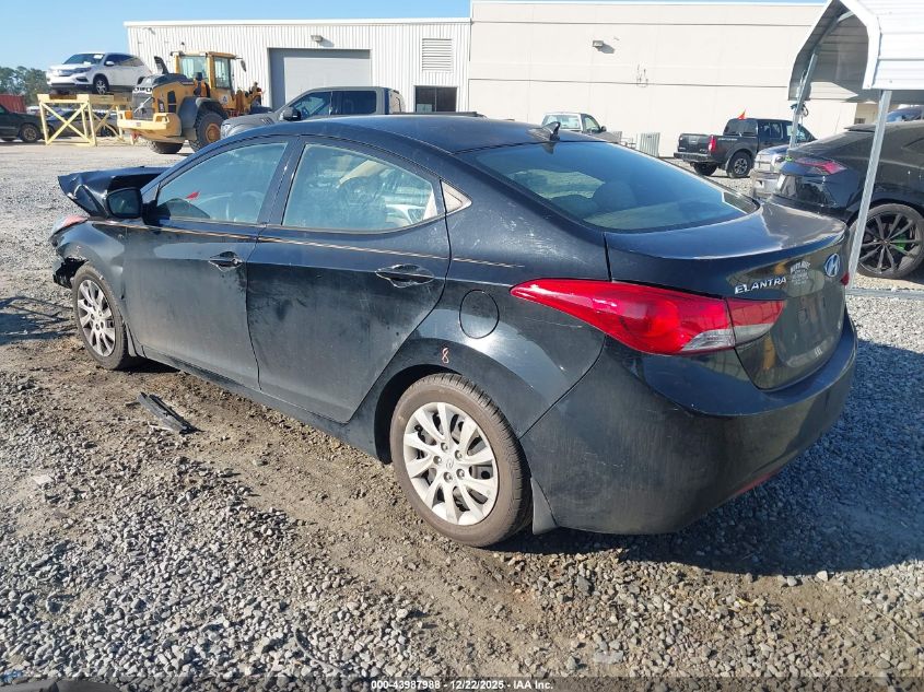 2013 Hyundai Elantra Gls/Limited VIN: 5NPDH4AEXDH219049 Lot: 43987988
