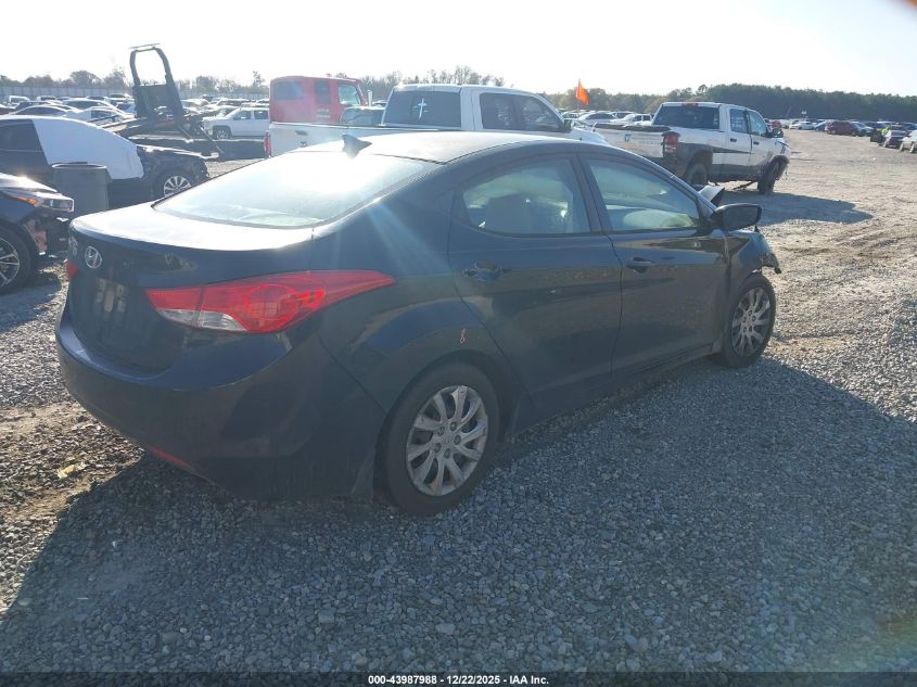 2013 Hyundai Elantra Gls/Limited VIN: 5NPDH4AEXDH219049 Lot: 43987988