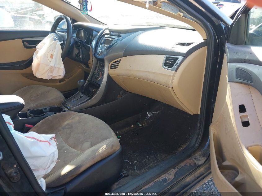 2013 Hyundai Elantra Gls/Limited VIN: 5NPDH4AEXDH219049 Lot: 43987988