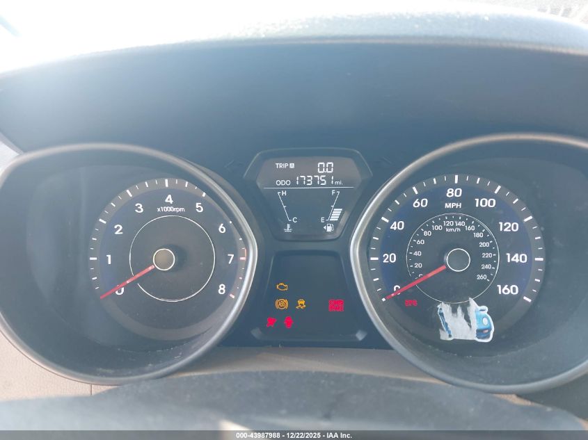 2013 Hyundai Elantra Gls/Limited VIN: 5NPDH4AEXDH219049 Lot: 43987988