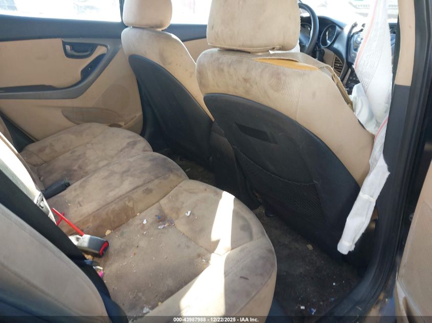 2013 Hyundai Elantra Gls/Limited VIN: 5NPDH4AEXDH219049 Lot: 43987988