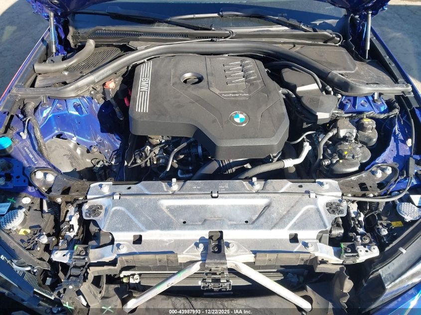 2022 BMW 330I xDrive VIN: 3MW5R7J00N8C28464 Lot: 43987993