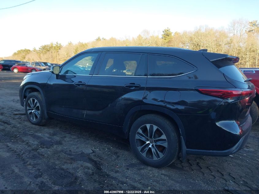 2020 Toyota Highlander Xle VIN: 5TDGZRBH3LS040747 Lot: 43987996