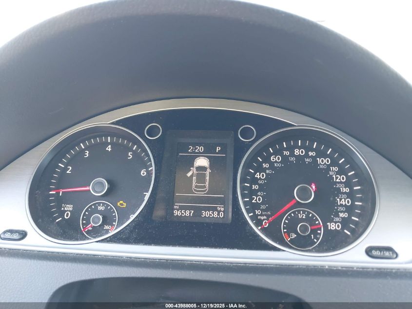 2015 Volkswagen Cc 2.0T R-Line VIN: WVWBN7AN6FE813464 Lot: 43988005