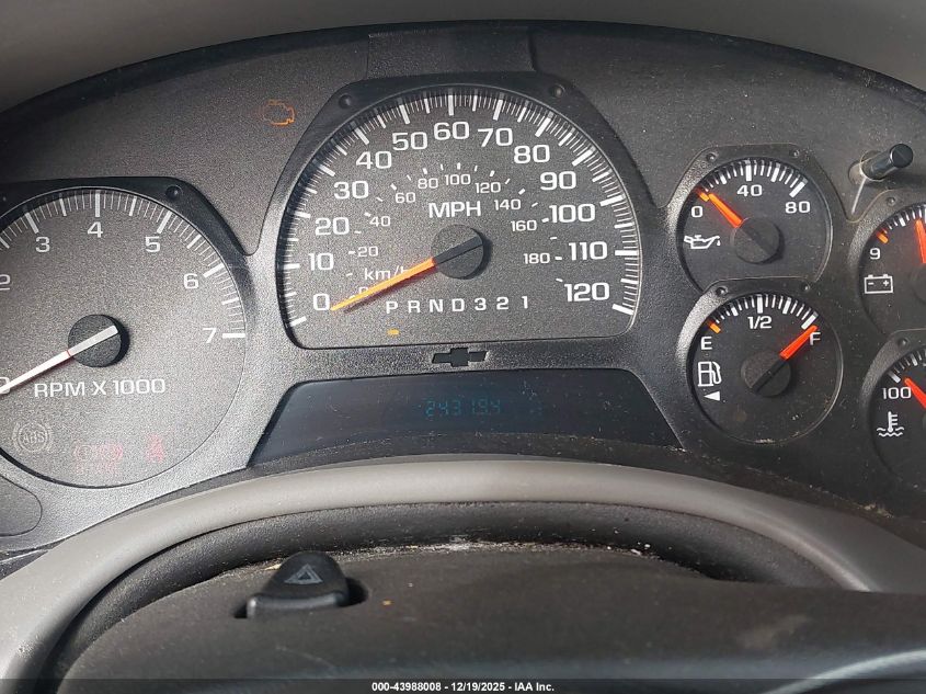 2006 Chevrolet Trailblazer Ls VIN: 1GNDT13S862196351 Lot: 43988008