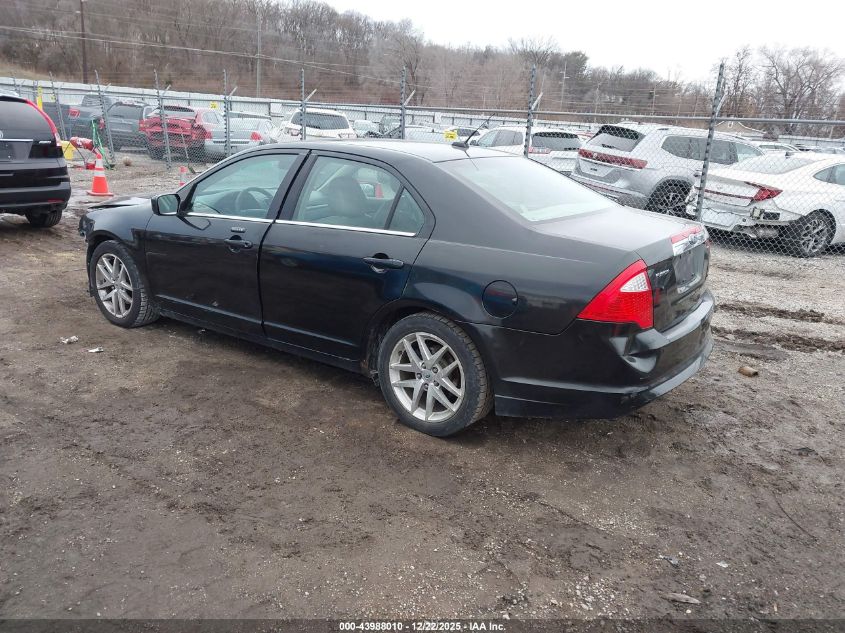 2010 Ford Fusion Sel VIN: 3FAHP0JA4AR281653 Lot: 43988010