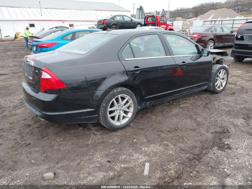 2010 Ford Fusion Sel VIN: 3FAHP0JA4AR281653 Lot: 43988010