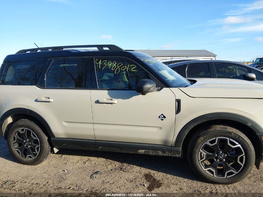 2025 Ford Bronco Sport Outer Banks VIN: 3FMCR9CN2SRE17004 Lot: 43988012