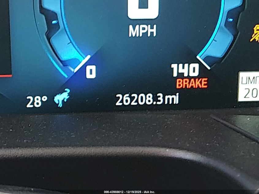 2025 Ford Bronco Sport Outer Banks VIN: 3FMCR9CN2SRE17004 Lot: 43988012