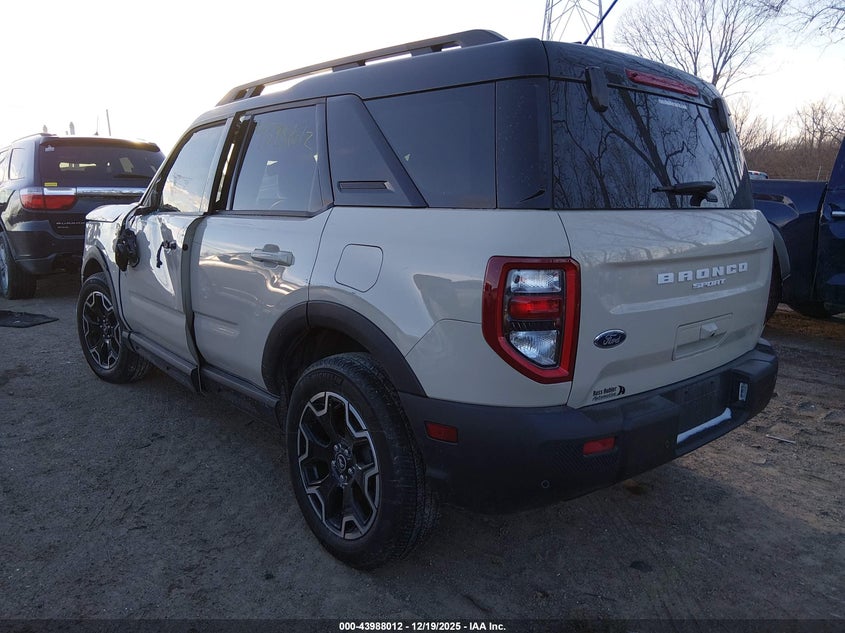 3FMCR9CN2SRE17004 2025 FORD BRONCO SPORT photo no. 3