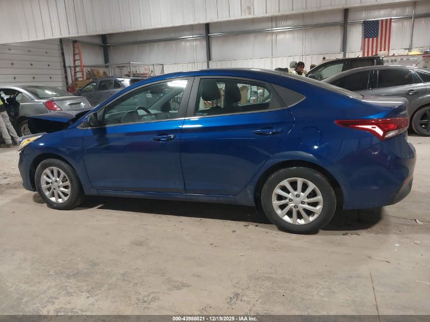 2022 Hyundai Accent Sel VIN: 3KPC24A6XNE178210 Lot: 43988021