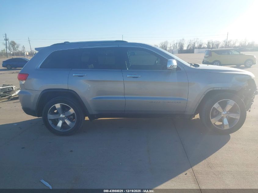 2014 Jeep Grand Cherokee Limited VIN: 1C4RJEBGXEC480226 Lot: 43988029