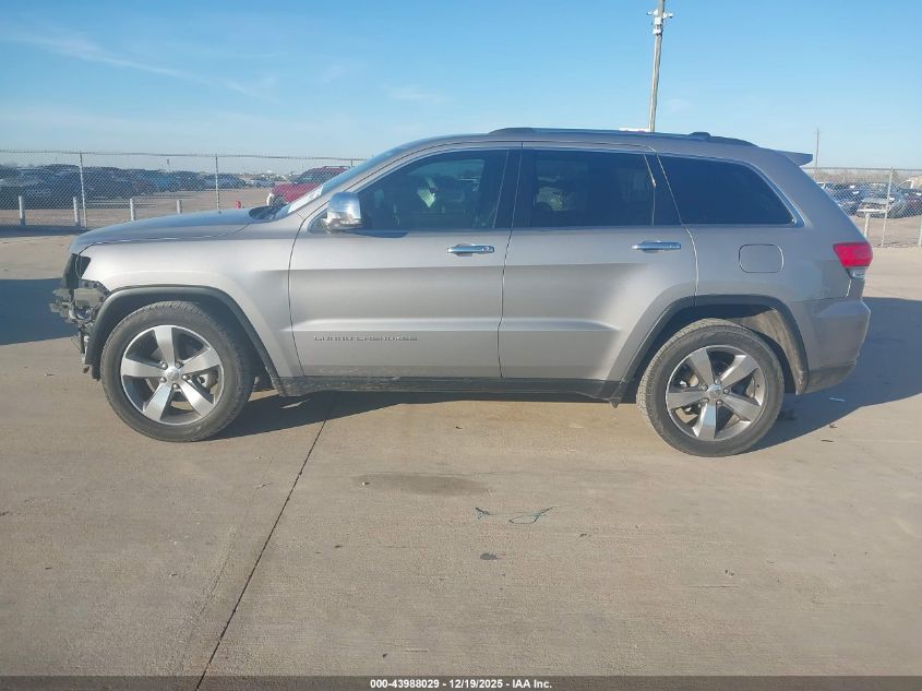 2014 Jeep Grand Cherokee Limited VIN: 1C4RJEBGXEC480226 Lot: 43988029