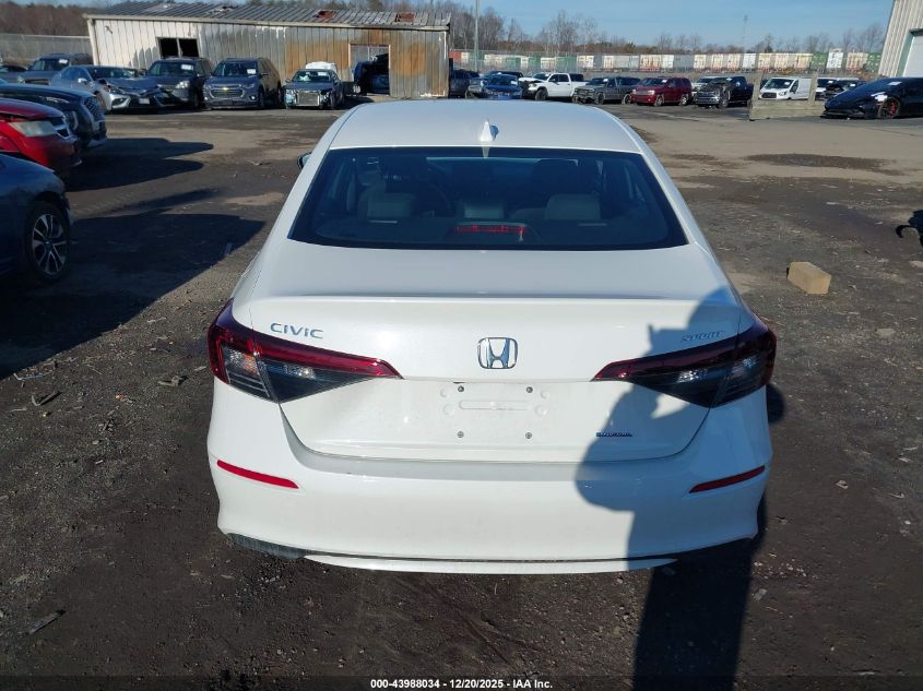 2025 Honda Civic Hybrid Sport/Sport Touring VIN: 2HGFE4F84SH345290 Lot: 43988034