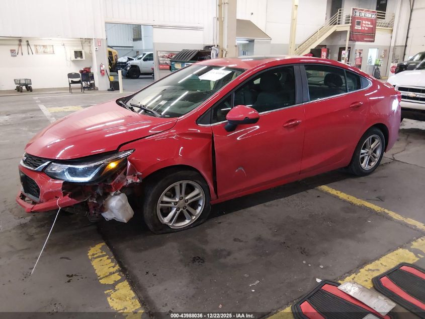 2018 Chevrolet Cruze Lt Auto VIN: 1G1BE5SM2J7241311 Lot: 43988036