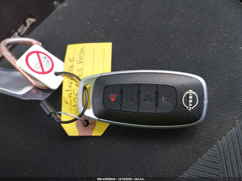 2025 Nissan Versa 1.6 Sv VIN: 3N1CN8EV1SL838256 Lot: 43988046