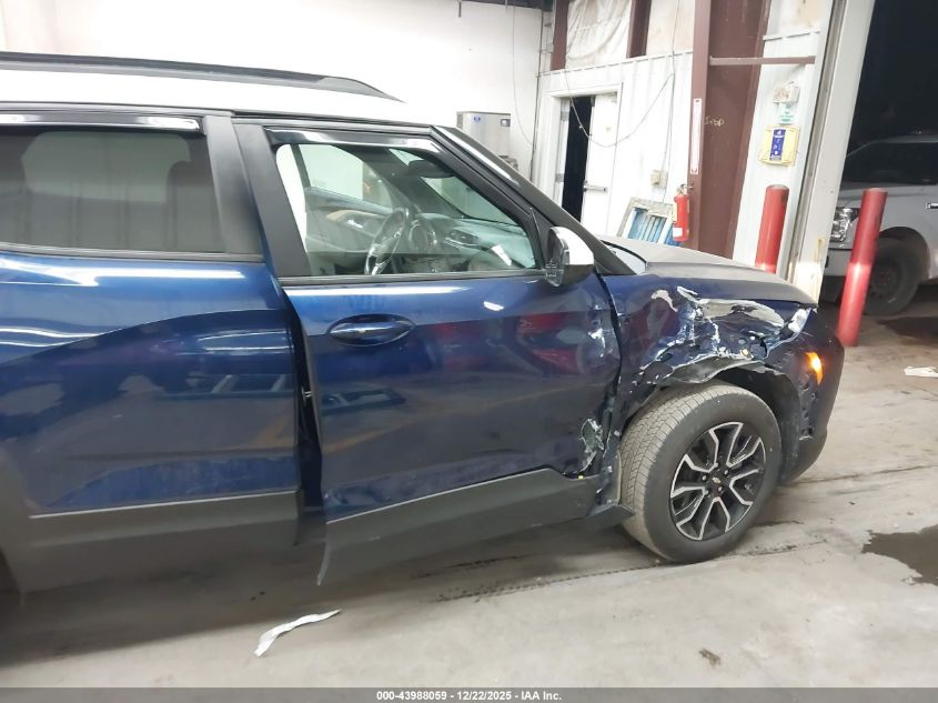 2022 Chevrolet Trailblazer Fwd Activ VIN: KL79MVSLXNB108957 Lot: 43988059