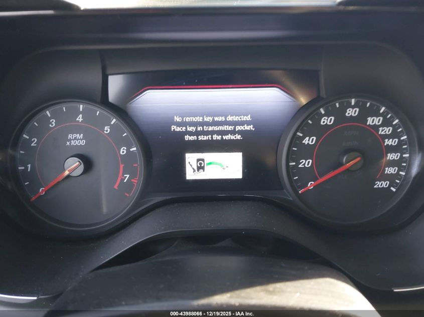 2019 Chevrolet Camaro 2Ss VIN: 1G1FH1R73K0112876 Lot: 43988066