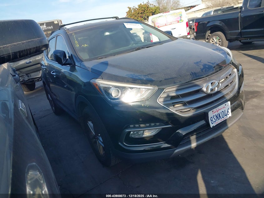 5NMZU3LB1HH006427 2017 Hyundai Santa Fe Sport 2.4L auction photo 1