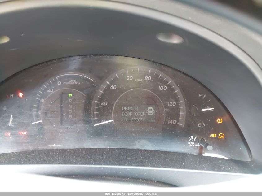 2007 Toyota Camry Hybrid VIN: JTNBB46K773028336 Lot: 43988074