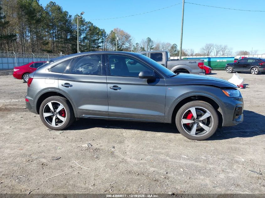 2024 Audi Q5 Sportback Premium Plus 45 Tfsi S Line Quattro S Tronic VIN: WA15AAFY3R2051297 Lot: 43988077