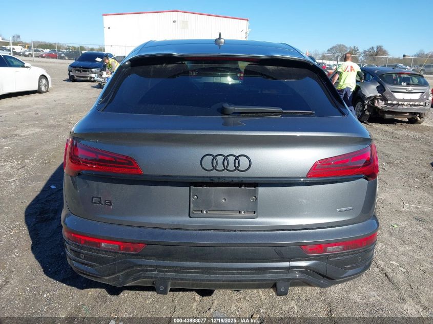 2024 Audi Q5 Sportback Premium Plus 45 Tfsi S Line Quattro S Tronic VIN: WA15AAFY3R2051297 Lot: 43988077