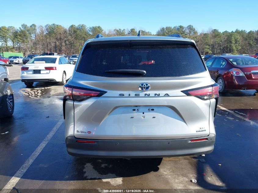 2022 Toyota Sienna Xle VIN: 5TDYRKEC2NS118823 Lot: 43988081