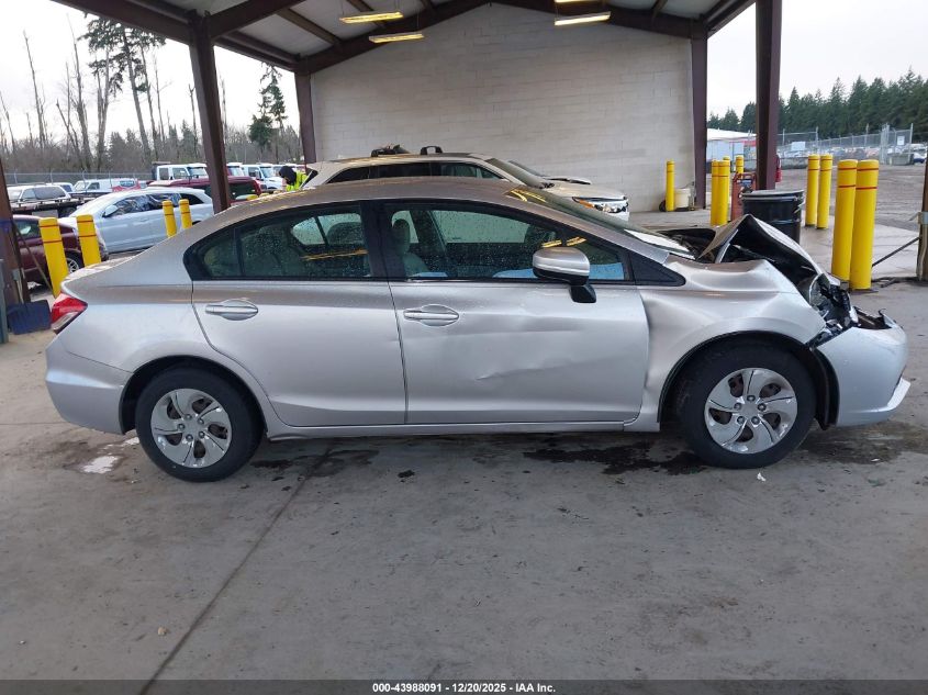 2014 Honda Civic Lx VIN: 19XFB2F53EE239432 Lot: 43988091