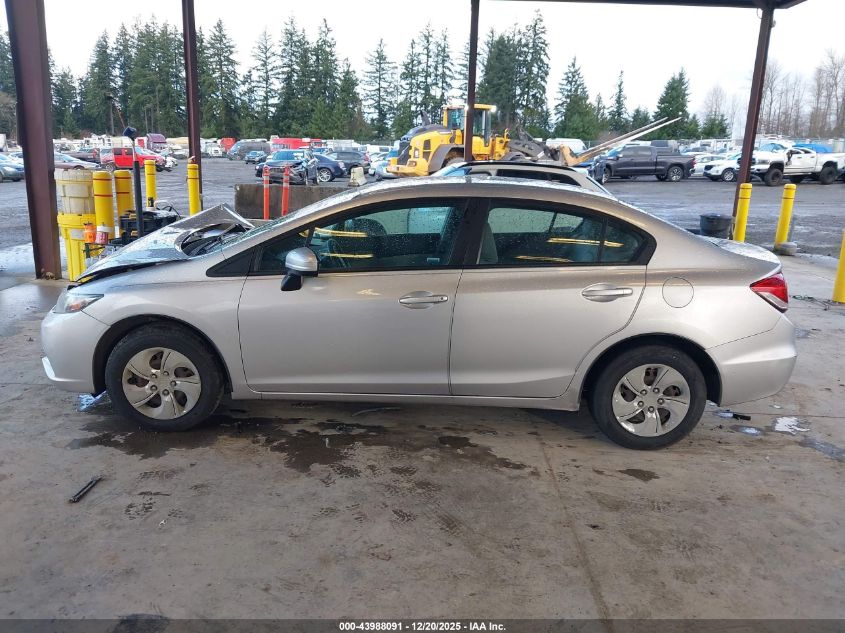 2014 Honda Civic Lx VIN: 19XFB2F53EE239432 Lot: 43988091