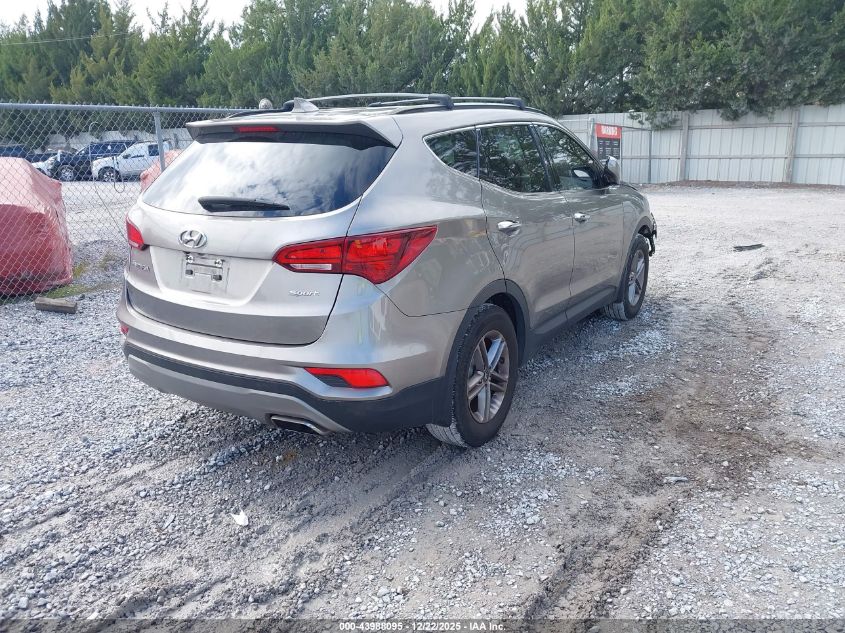 2018 Hyundai Santa Fe Sport 2.4L VIN: 5NMZU3LB8JH064296 Lot: 43988095